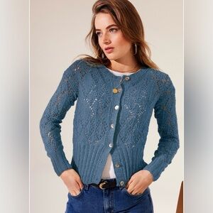 Skye’s The Limit Floral Crochet Cardigan